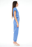 Grover Jumpsuit - Ocean Blue