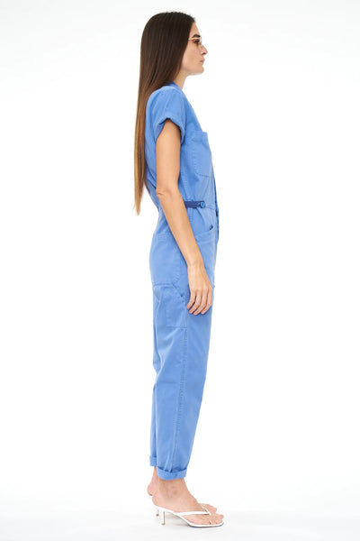 Grover Jumpsuit - Ocean Blue
