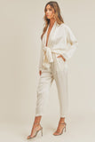 Greta Jumpsuit - Cream
