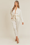 Greta Jumpsuit - Cream
