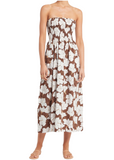 Madella Midi Dress - Basita Floral