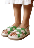Marshmallow Scacchi Sandal