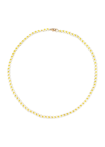 Zara Necklace - Blanco Daisy