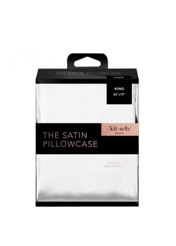 Satin Pillowcase King - Ivory