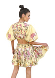 Pria Short Dress - Yellow