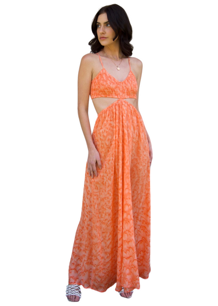 Innocence Maxi Dress - Guava