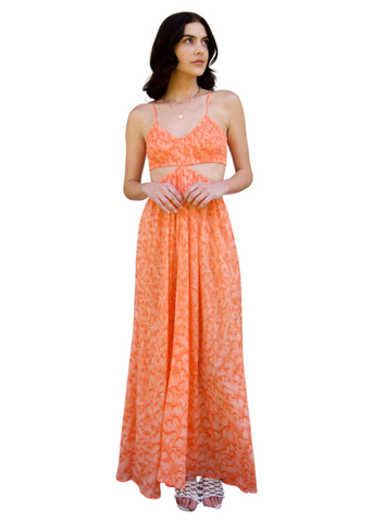 Innocence Maxi Dress - Guava