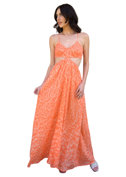 Innocence Maxi Dress - Guava