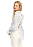 Mel Top - Blue/White Stripe