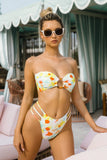 Tori Bandeau Top - Helena Floral