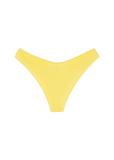 Lulu Bottom - Yellow Crochet