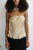 Silky Tube Top - Sand