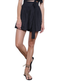 Sage Linen Mini Skirt