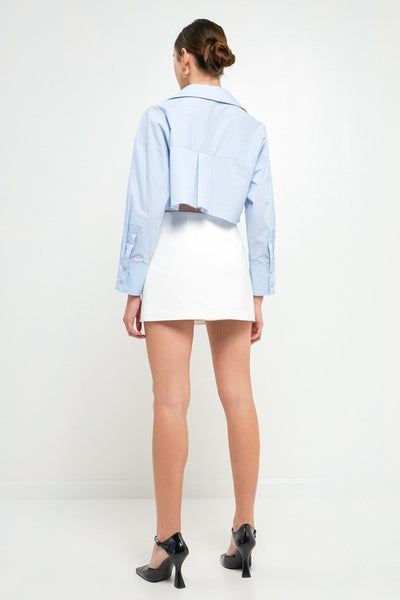 Jonie Skort - White