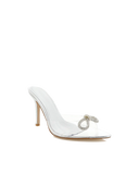 Leilah Heel - Clear Silver