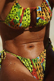 The Square Tie Top - Bananas