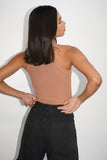 Dylan Tank Bodysuit - Mocha