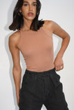 Dylan Tank Bodysuit - Mocha
