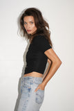 Eternity Rib Wrap Tee