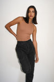 Dylan Tank Bodysuit - Mocha