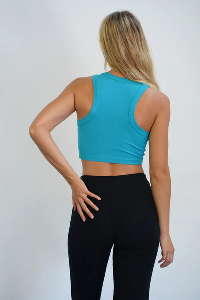 Detra Super Cropped Rib Tank