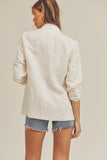 Livy Linen Blazer
