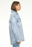 Mandy Oversized Shacket - Paloma