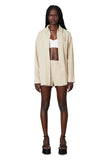 Gauze Boyfriend Shirt