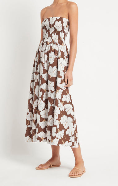 Madella Midi Dress - Basita Floral