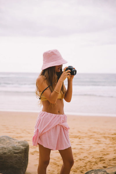 Rattan Terry Bucket Hat