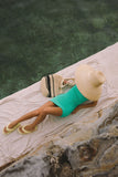 Bella Donna Crinkle Dress - Honeydew Green