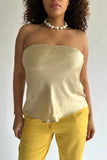 Silky Tube Top - Sand
