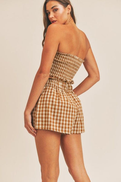 Addie Plaid Set