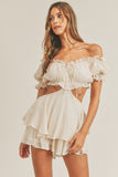 Oasis Romper - Cream