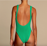 Square Neck One Piece - Emerald