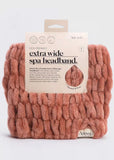 Extra Wide Spa Headband - Dusty Rose