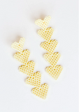 Athena Earrings - Light Lemon
