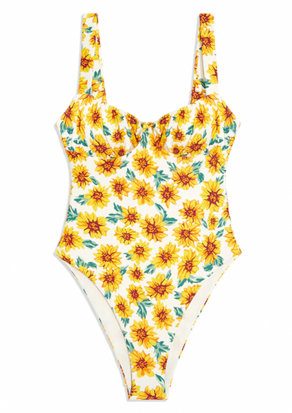 Ruched Cup One Piece