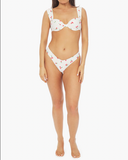 Claudia Top - Off White Cherries
