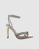 Elope Heel - Clear Silver
