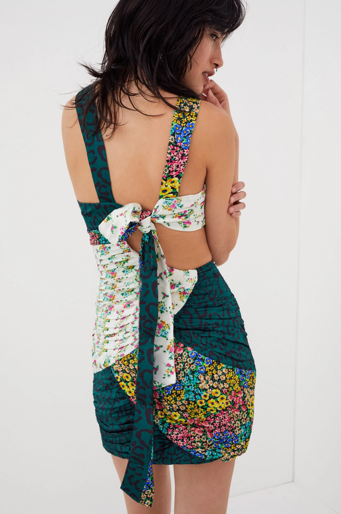 darlene mini dress Darlene Waisted Mini Dress