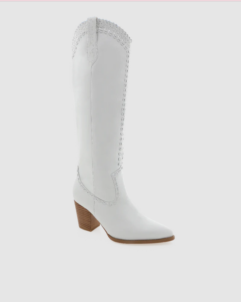 Finley Boot - White