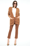 Grant Teddy Cardigan - Cognac