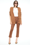 Grant Teddy Cardigan - Cognac
