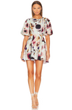 Fleur Print Mini Dress