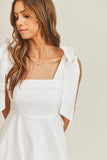 Sun Valley Mini Dress - White