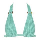 Lani Top - Turquoise Crochet