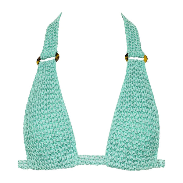 Lani Top - Turquoise Crochet