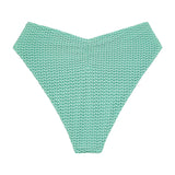 Paula Bottom - Turquoise Crochet