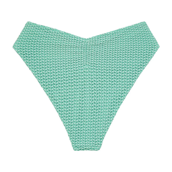 Paula Bottom - Turquoise Crochet